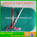 4X50m Rolle 80% stark grün schwarz Shade Mesh Fabric Net für Gewächshaus